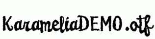 KarameliaDEMO.otf