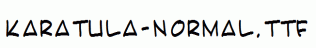 Karatula-Normal.ttf