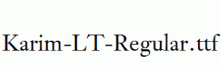 Karim-LT-Regular.ttf