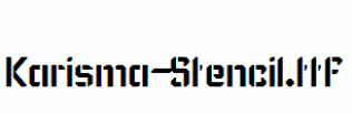 Karisma-Stencil.ttf