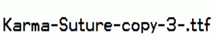 Karma-Suture-copy-3-.ttf