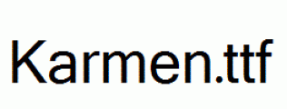 Karmen.ttf