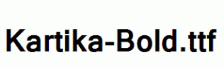 Kartika-Bold.ttf