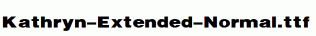 Kathryn-Extended-Normal.ttf