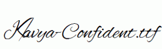 Kavya-Confident.ttf