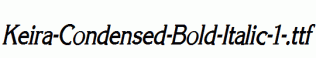 Keira-Condensed-Bold-Italic-1-.ttf