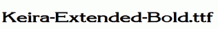 Keira-Extended-Bold.ttf