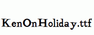 KenOnHoliday.ttf