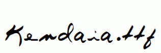 Kendaia.ttf