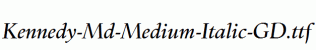 Kennedy-Md-Medium-Italic-GD.ttf