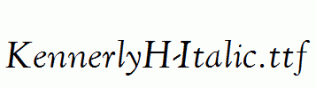 KennerlyH-Italic.ttf