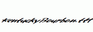 KentuckyBourbon.ttf