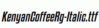 KenyanCoffeeRg-Italic.ttf