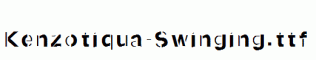Kenzotiqua-Swinging.ttf