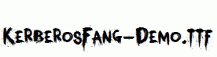 KerberosFang-Demo.ttf