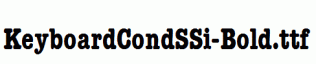 KeyboardCondSSi-Bold.ttf
