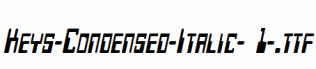 Keys-Condensed-Italic-1-.ttf