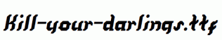 Kill-your-darlings.ttf