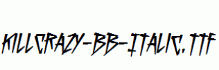 KillCrazy-BB-Italic.ttf