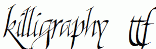 Killigraphy.ttf