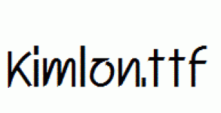 Kimlon.ttf