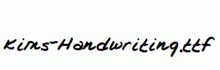Kims-Handwriting.ttf