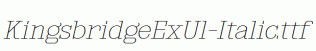KingsbridgeExUl-Italic.ttf