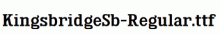 KingsbridgeSb-Regular.ttf