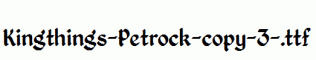 Kingthings-Petrock-copy-3-.ttf