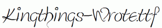 Kingthings-Wrote.ttf