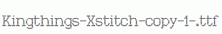 Kingthings-Xstitch-copy-1-.ttf
