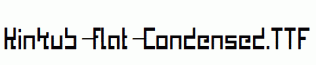 Kinkub-flat-Condensed.ttf