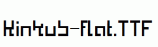 Kinkub-flat.ttf