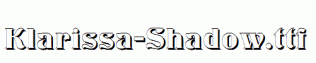 Klarissa-Shadow.ttf