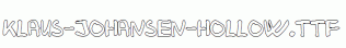 Klaus-Johansen-hollow.ttf