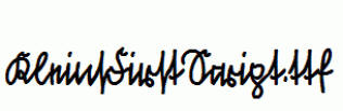 KleinsFirstScript.ttf