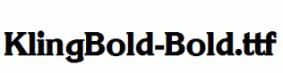 KlingBold-Bold.ttf