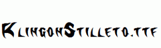 KlingonStilleto.ttf