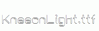 KneeonLight.ttf