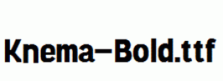 Knema-Bold.ttf