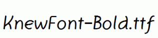 KnewFont-Bold.ttf