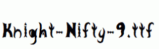 Knight-Nifty-9.ttf