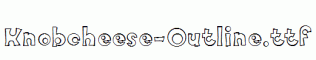 Knobcheese-Outline.ttf