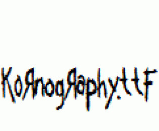KoRnOgRaPhY.ttf