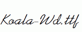 Koala-Wd.ttf