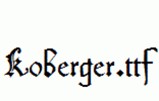 Koberger.ttf