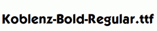 Koblenz-Bold-Regular.ttf