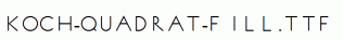 Koch-Quadrat-Fill.ttf