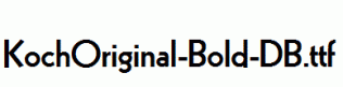 KochOriginal-Bold-DB.ttf