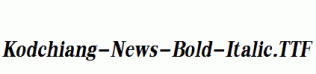 Kodchiang-News-Bold-Italic.ttf